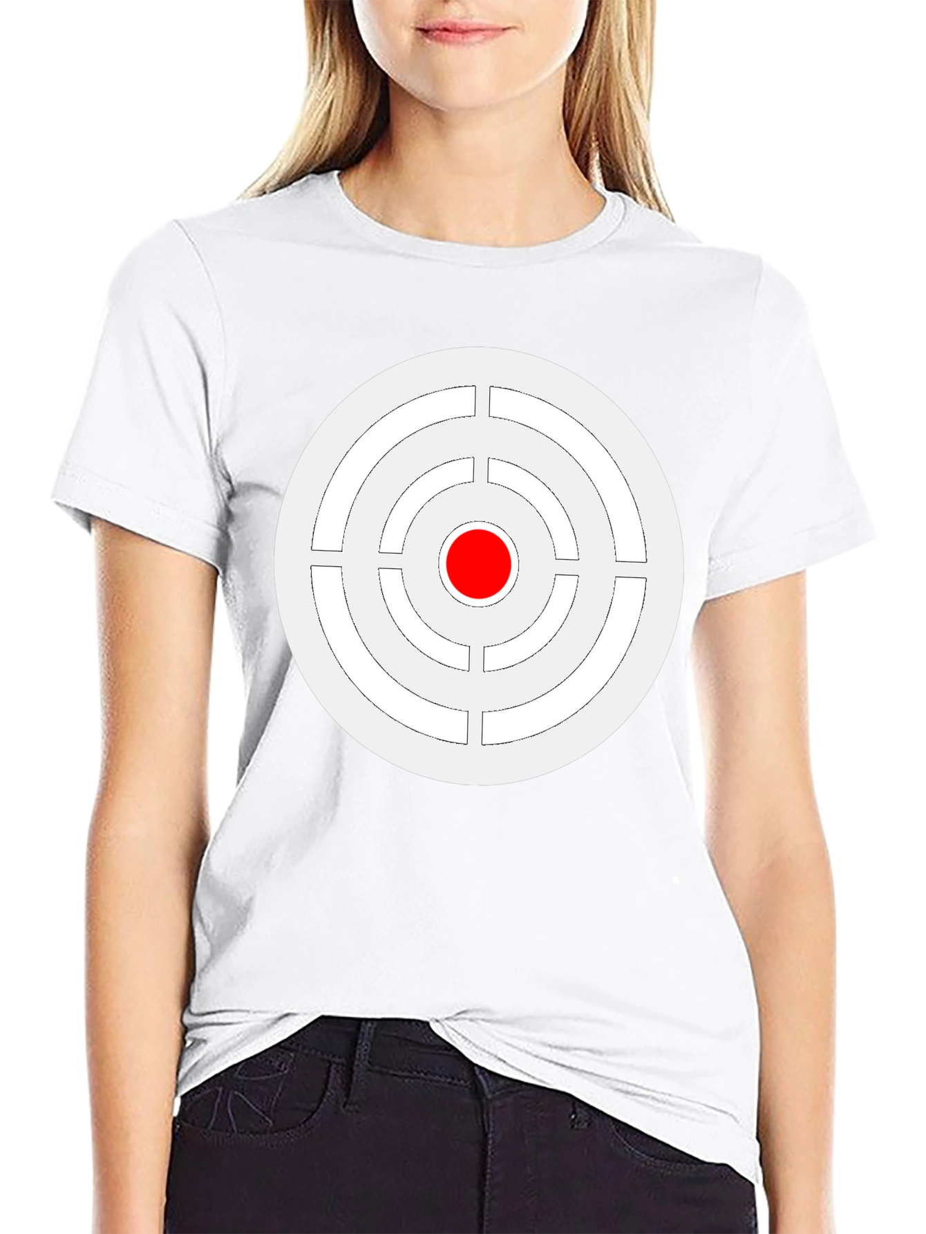 Target Graphic Tee - Modern Design Soft Cotton Blend