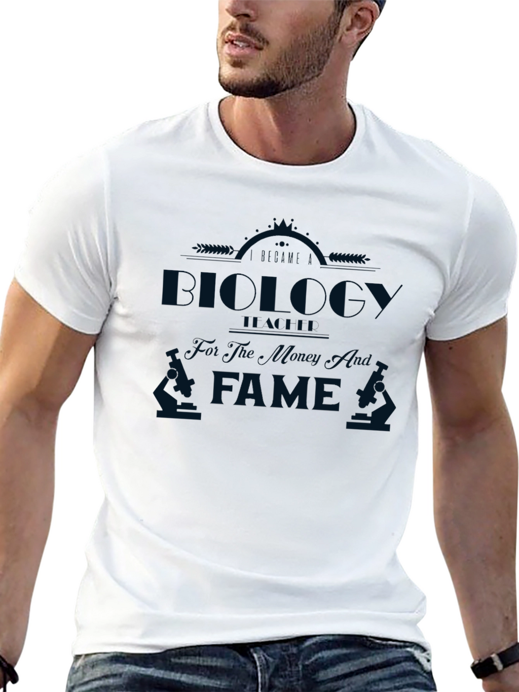 Biology for The Money Not The Fame T-Shirt