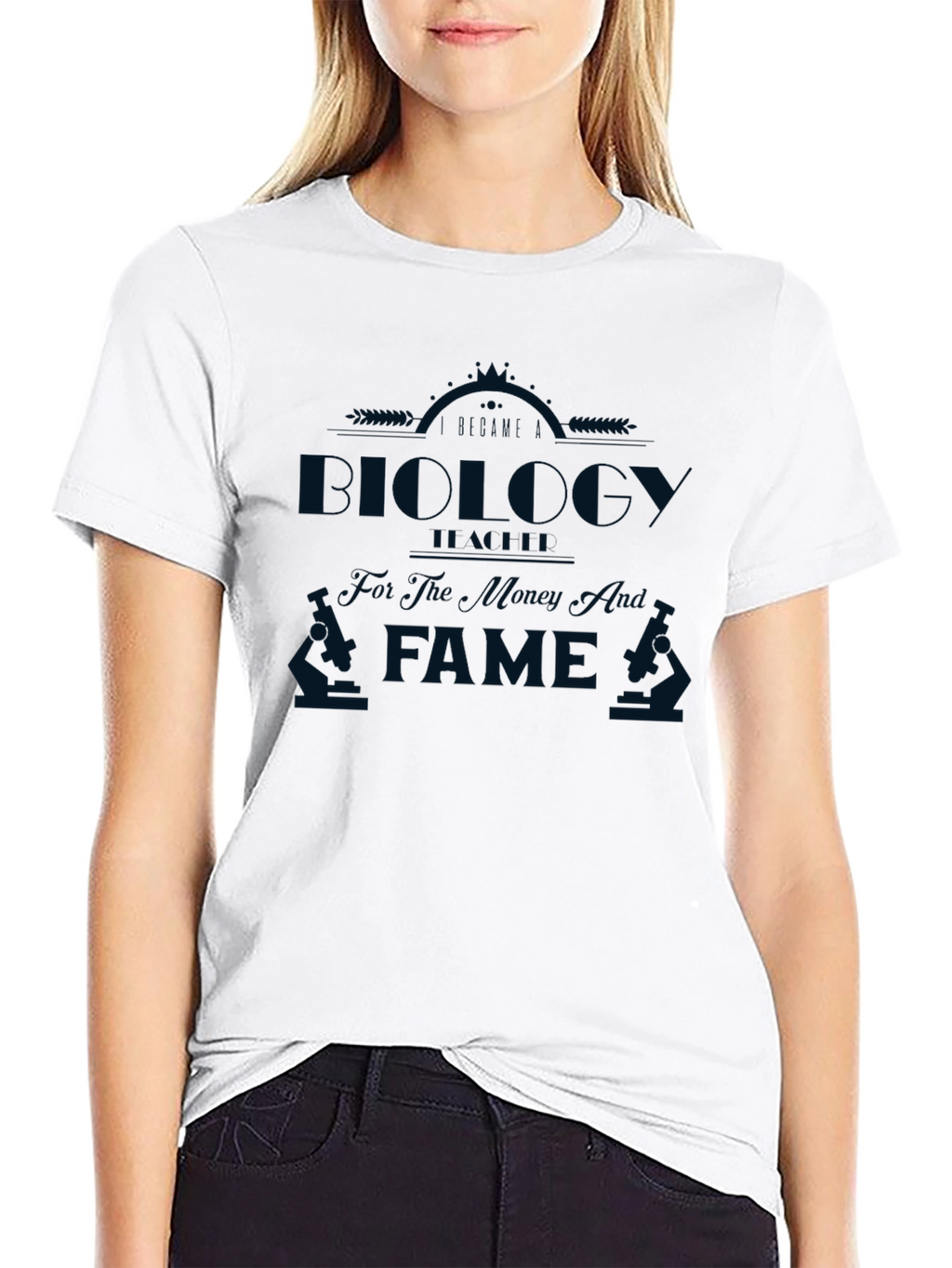 Biology for The Money Not The Fame T-Shirt