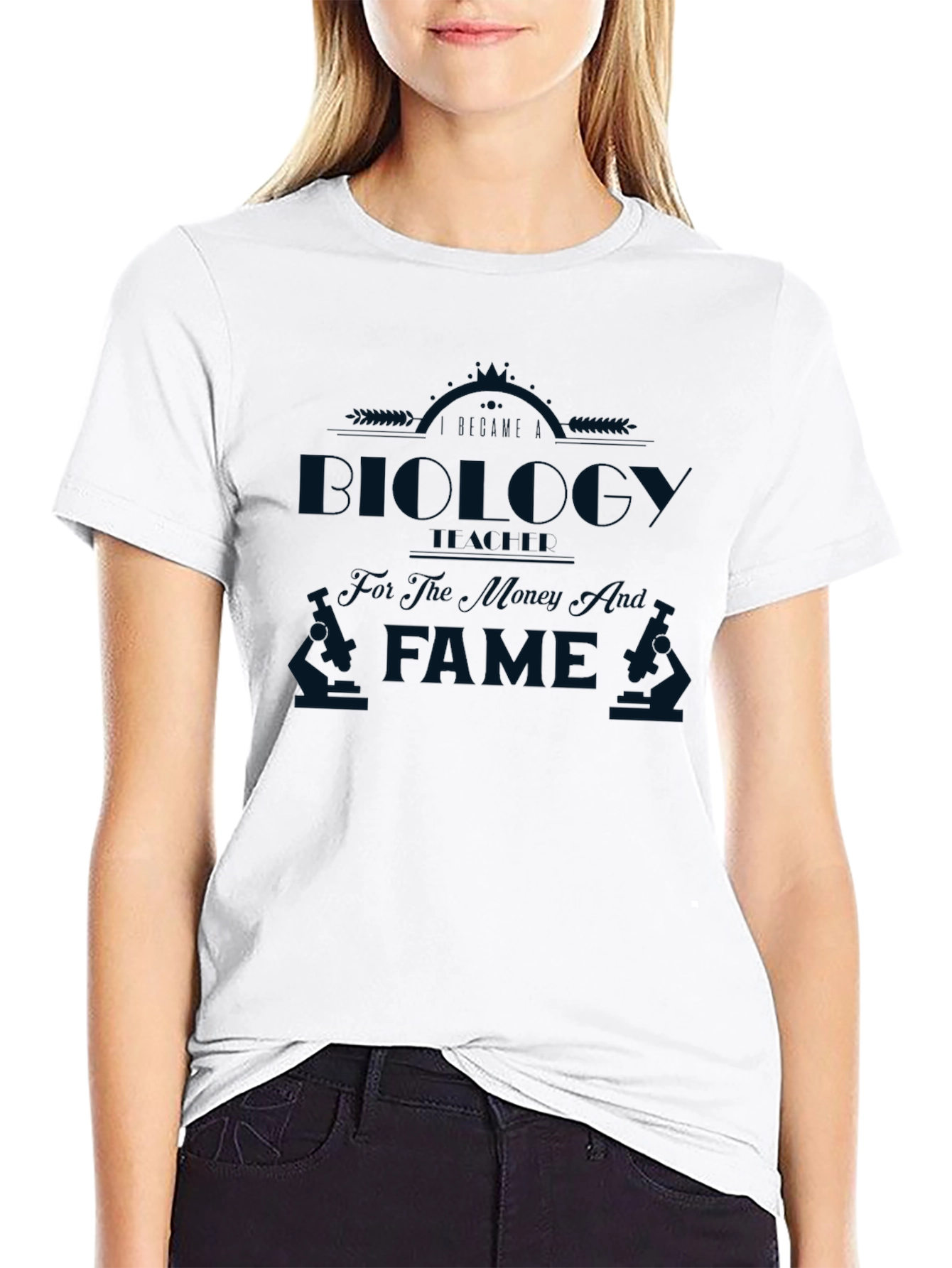 Biology for The Money Not The Fame T-Shirt
