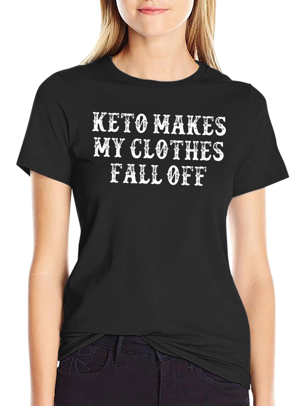 Keto Diet T-Shirt - Funny Weight Loss Tee