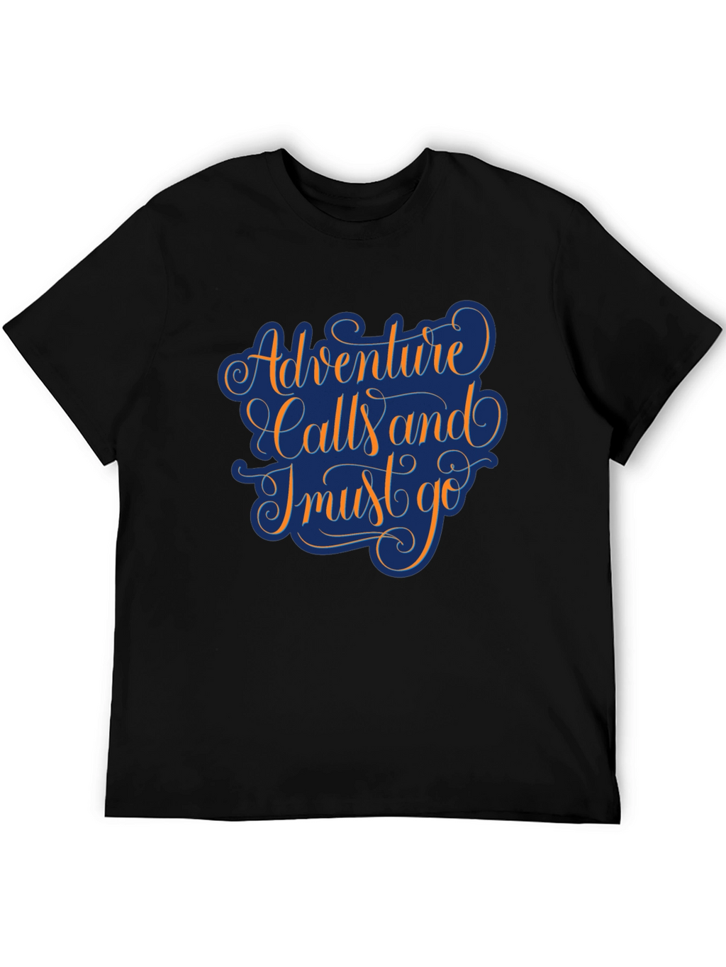 Adventure Calls Black T-Shirt