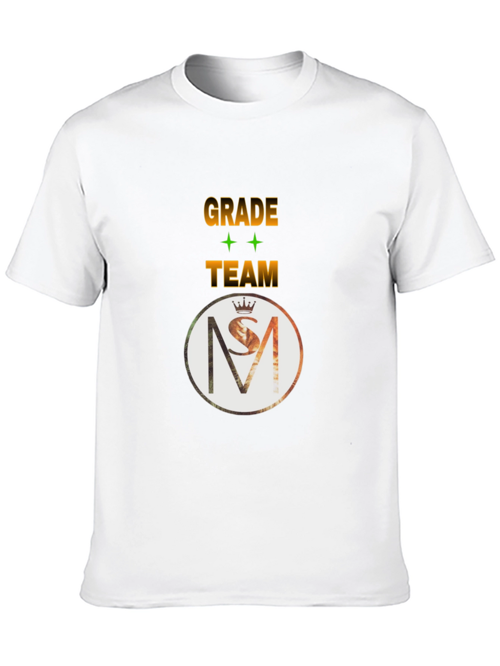 Grade Team T-Shirt - Black Cotton Blend