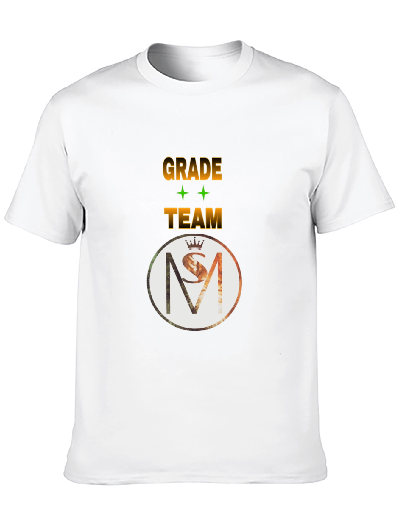 Grade Team T-Shirt - Black Cotton Blend