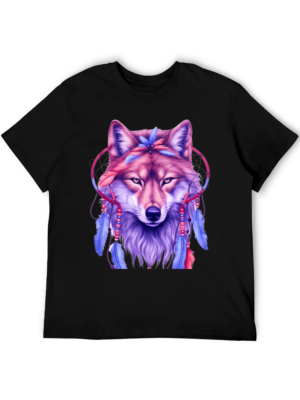 Wolf Dreamcatcher Graphic Tee