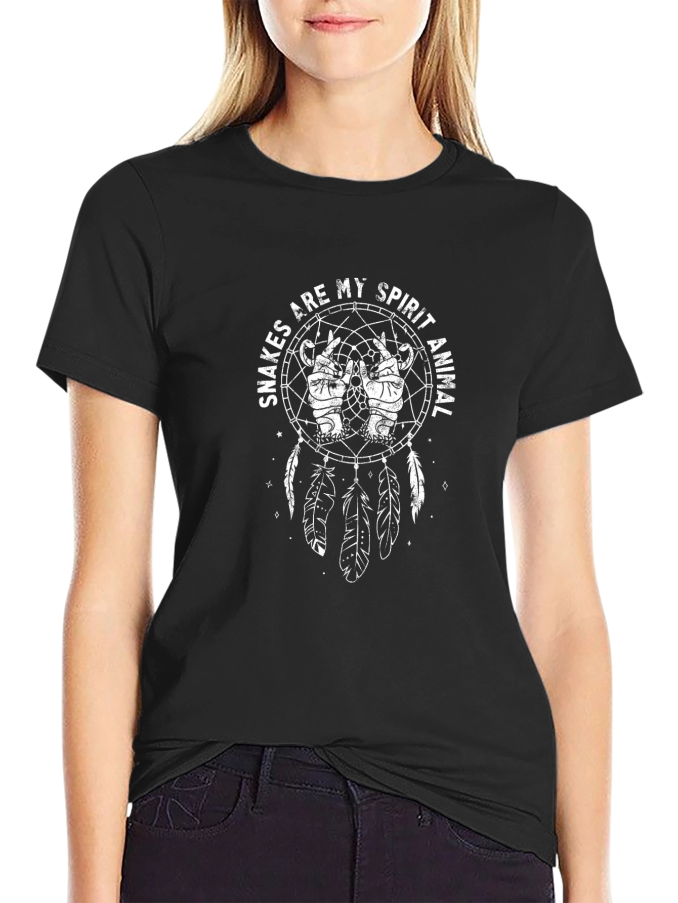 Snakes Are My Spirit Animal Graphic T-Shirt