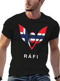 Ráfi T-Shirt - Nordic Flag Inspired Design