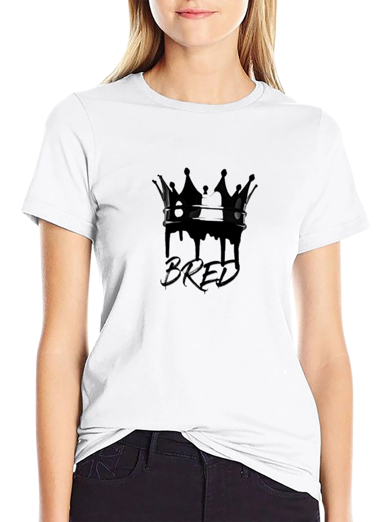BRED Crown Graphic Black T-Shirt