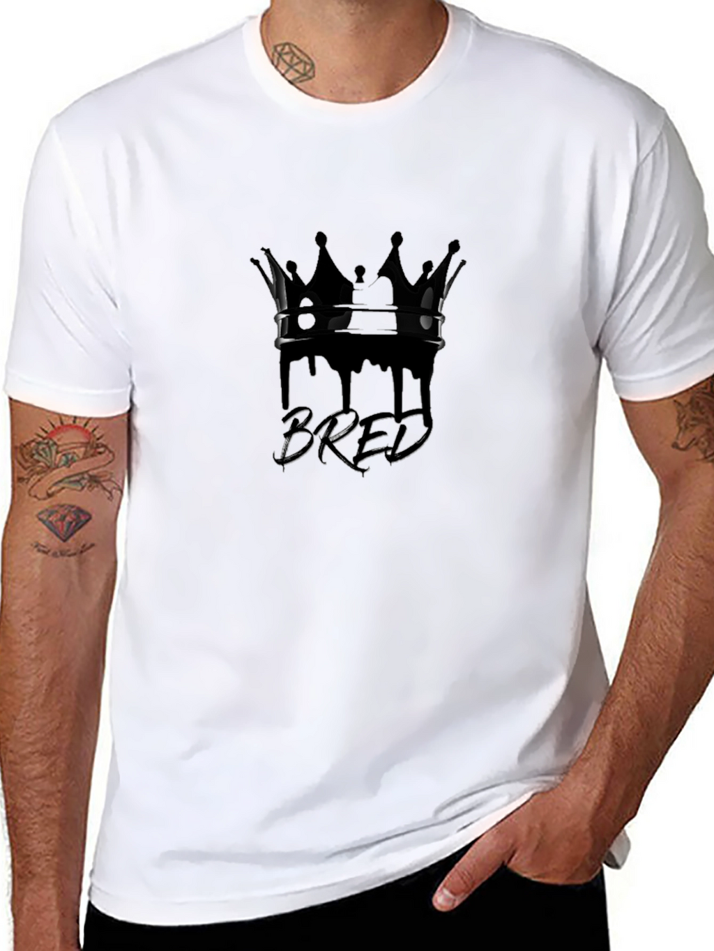BRED Crown Graphic Black T-Shirt