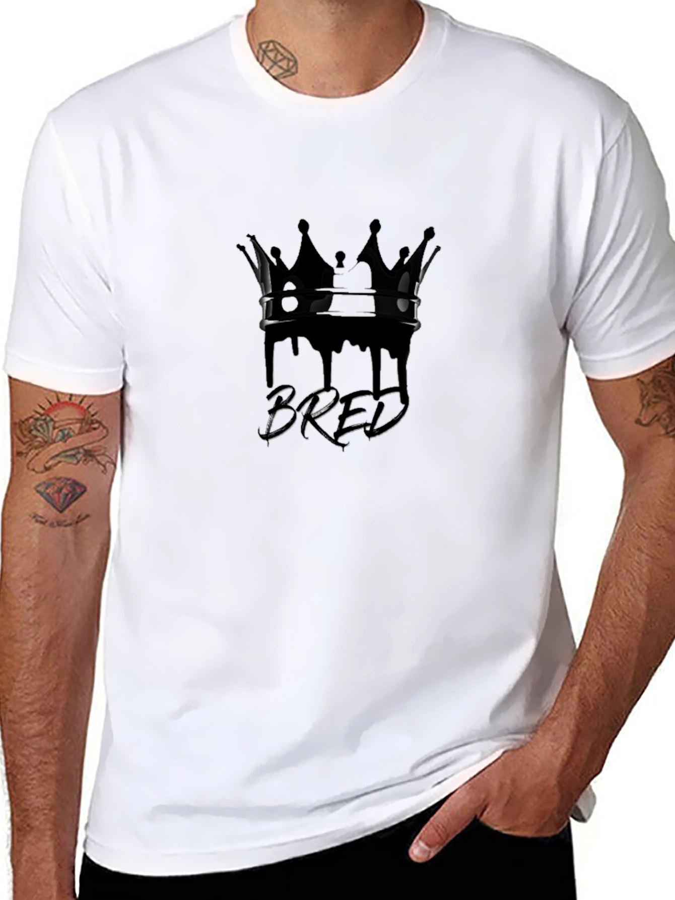 BRED Crown Graphic Black T-Shirt