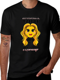 Wake Up Makeup Emoji Graphic Tee