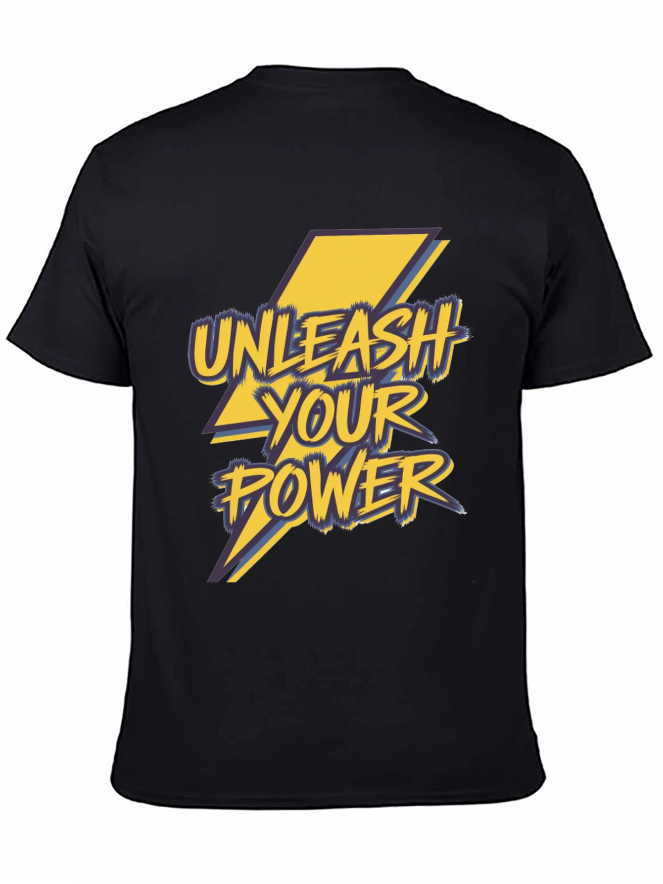 Unleash Your Power Graphic T-Shirt - Black