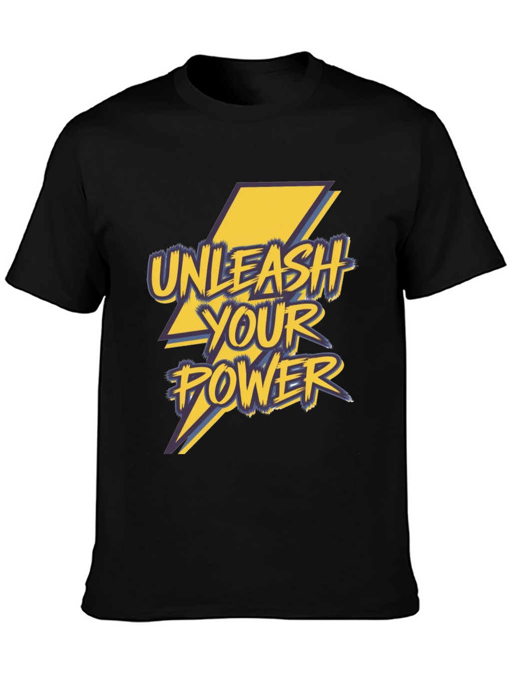 Unleash Your Power Graphic T-Shirt - Black