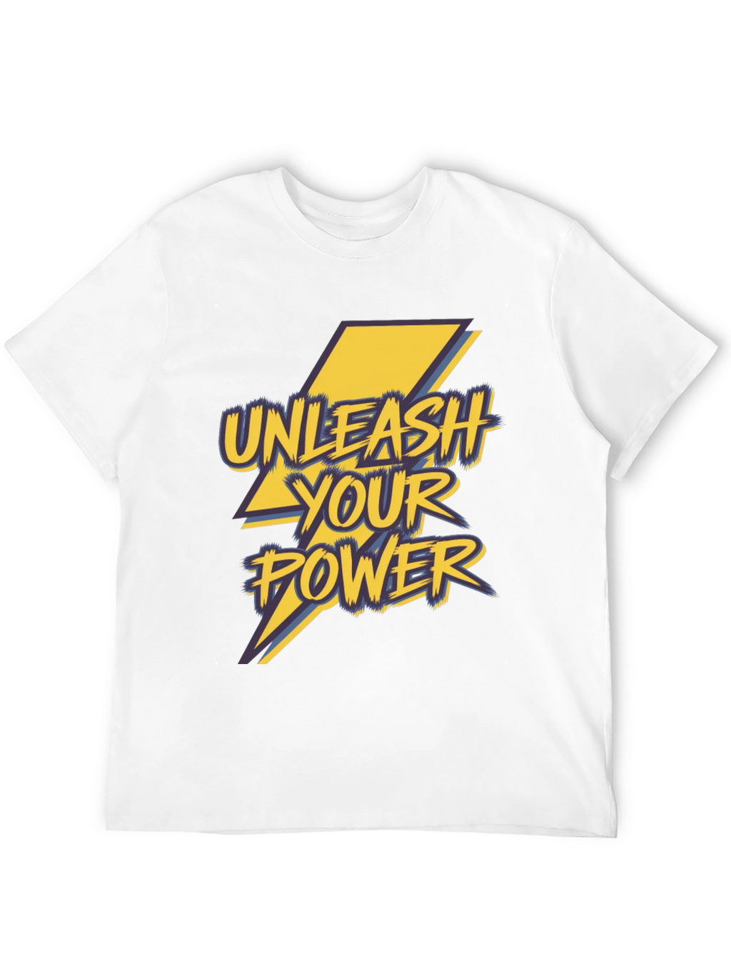 Unleash Your Power Graphic T-Shirt - Black