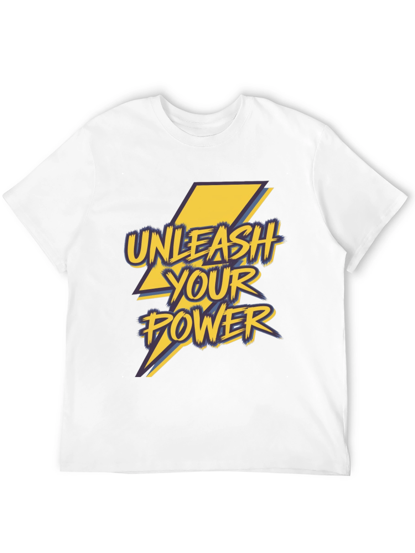 Unleash Your Power Graphic T-Shirt - Black