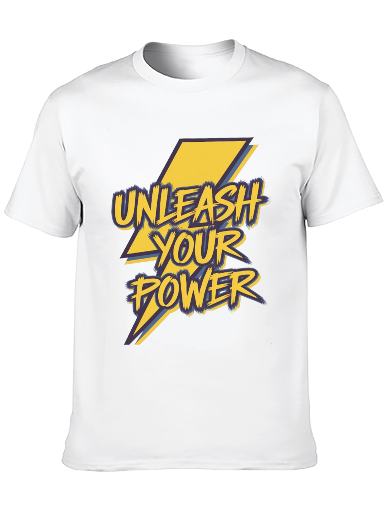 Unleash Your Power Graphic T-Shirt - Black