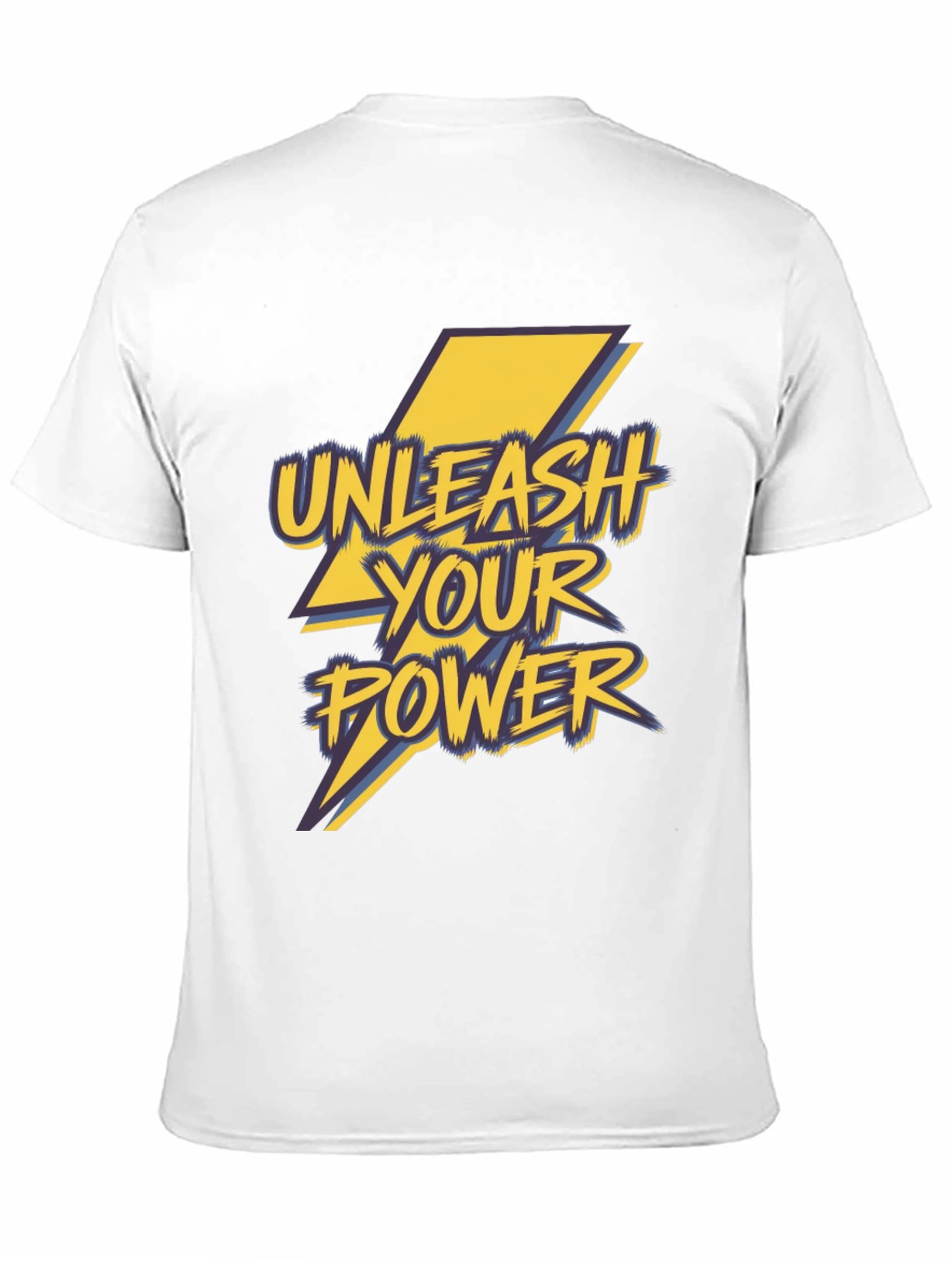 Unleash Your Power Graphic T-Shirt - Black