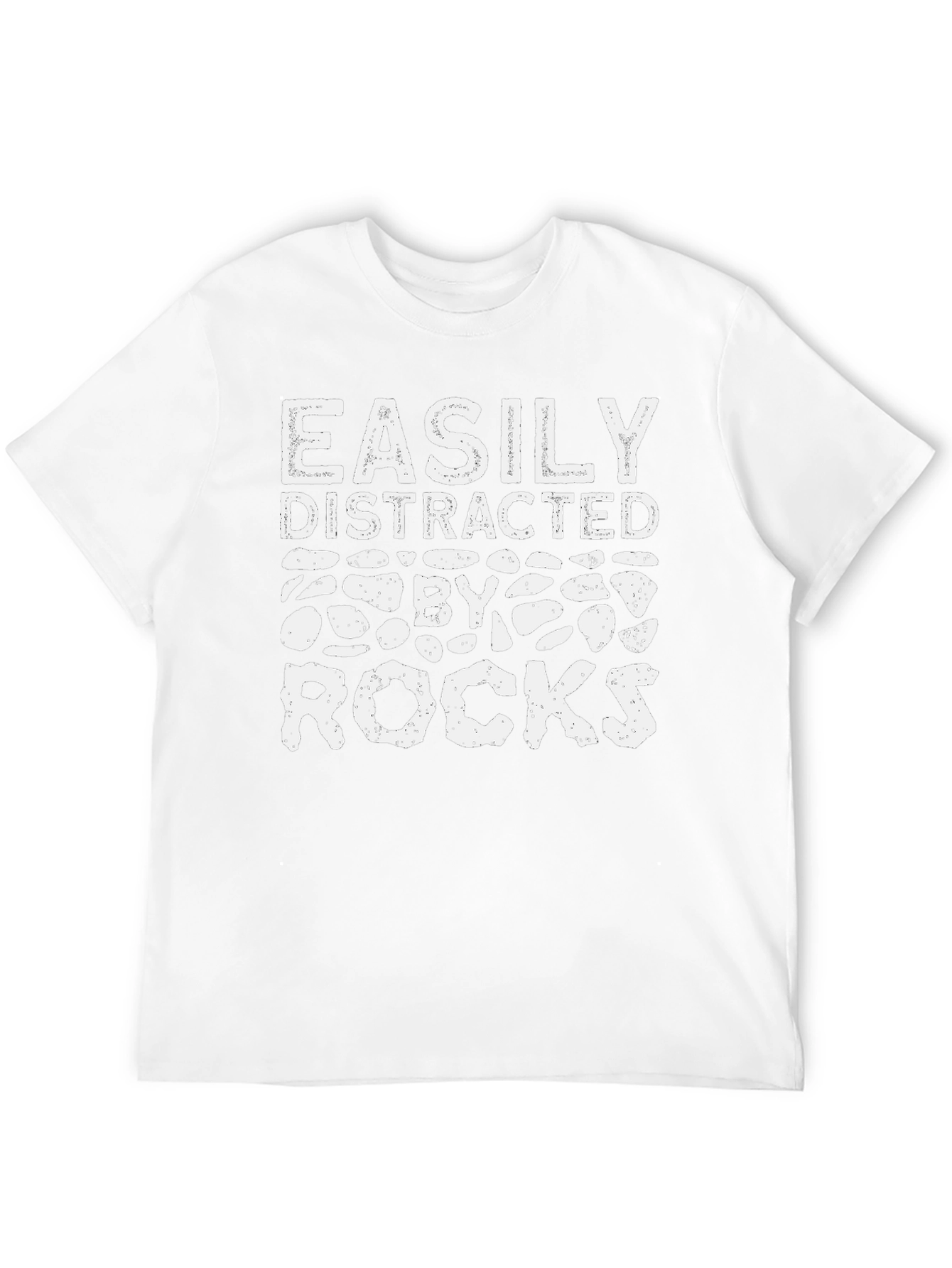 Easily Distracted By Rocks T-Shirt