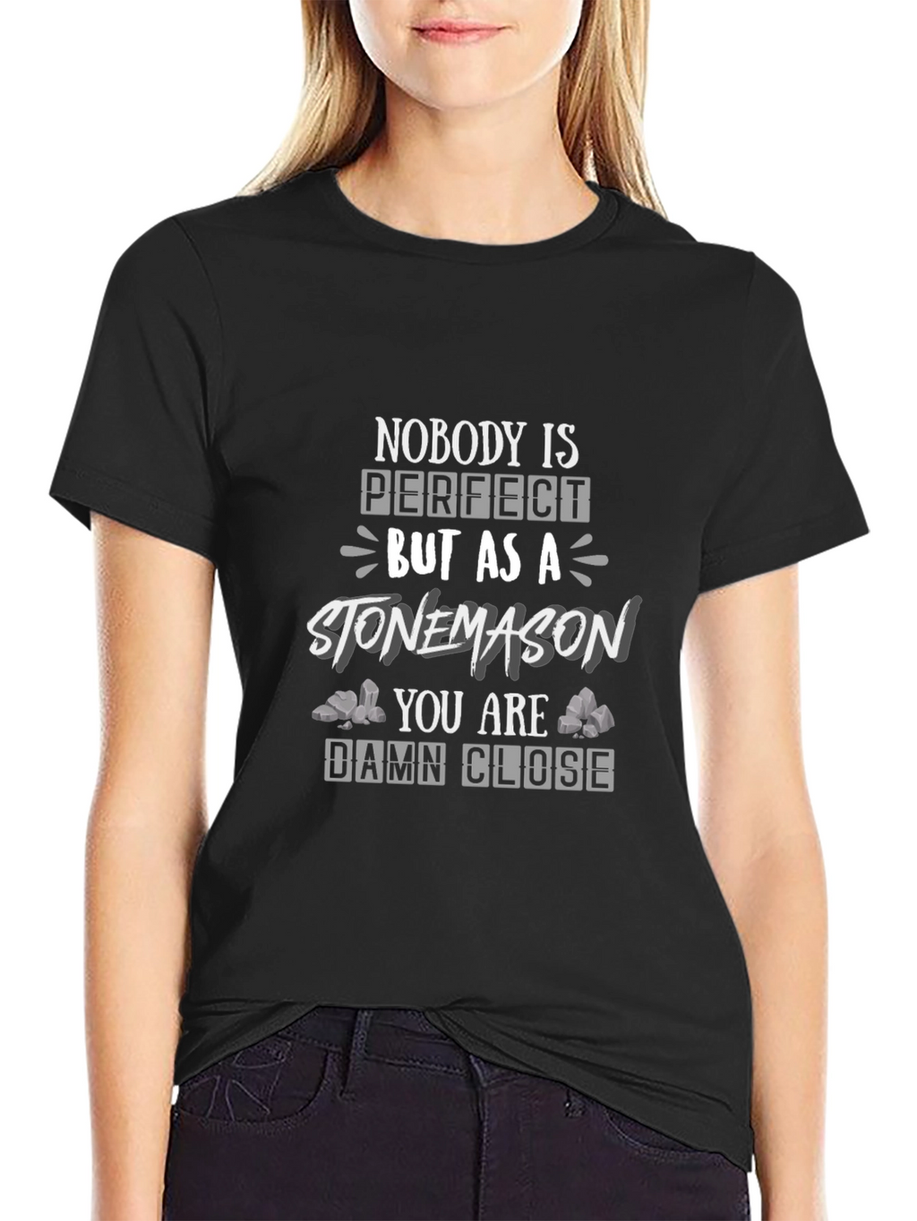 Stonemason Perfection T-Shirt - Gift for Craftsmen