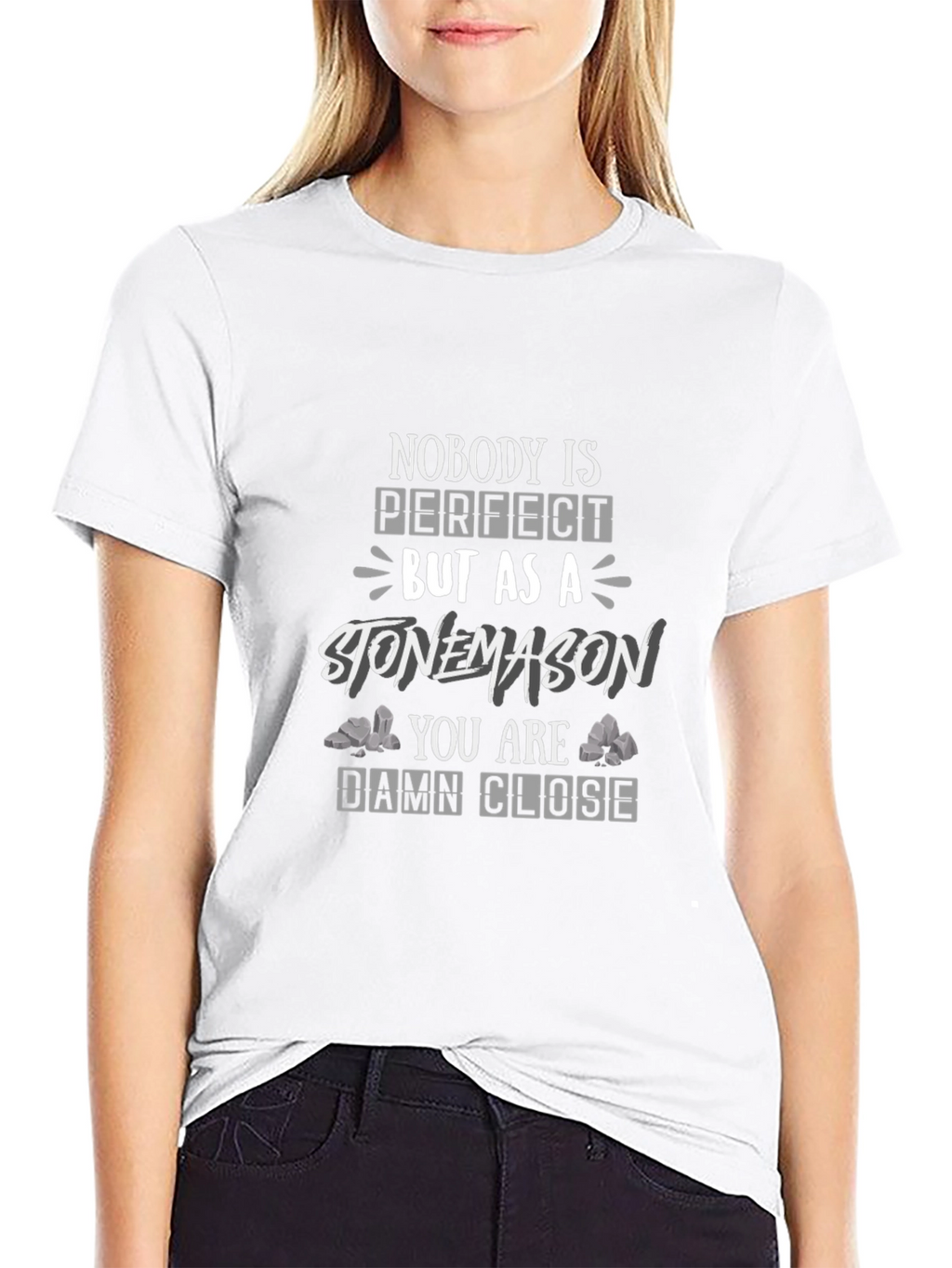 Stonemason Perfection T-Shirt - Gift for Craftsmen