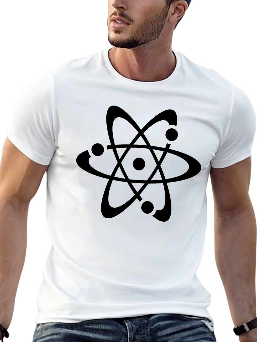 Atomic Symbol T-Shirt - Science Geek Tee