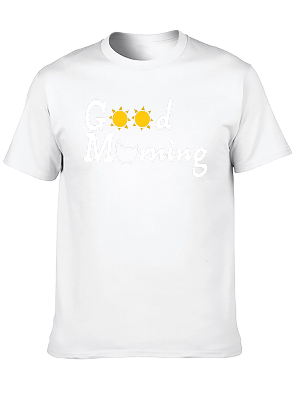Good Morning Graphic Tee - Soft Cotton Blend