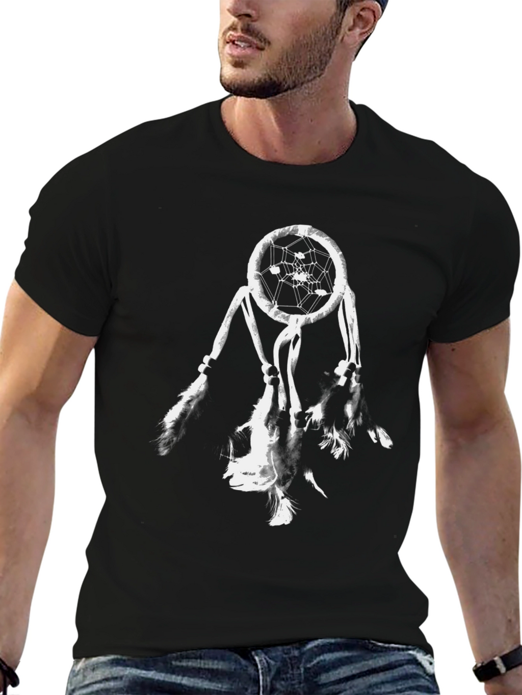Dreamcatcher Graphic T-Shirt - Native American Inspired