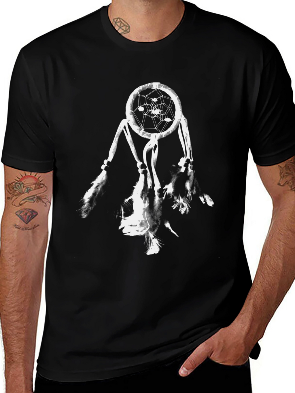 Dreamcatcher Graphic T-Shirt - Native American Inspired
