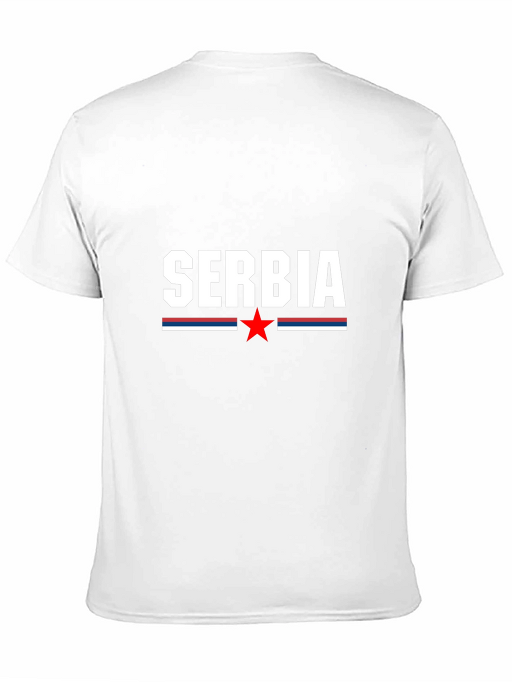 Serbia Pride T-Shirt - Black Cotton Tee