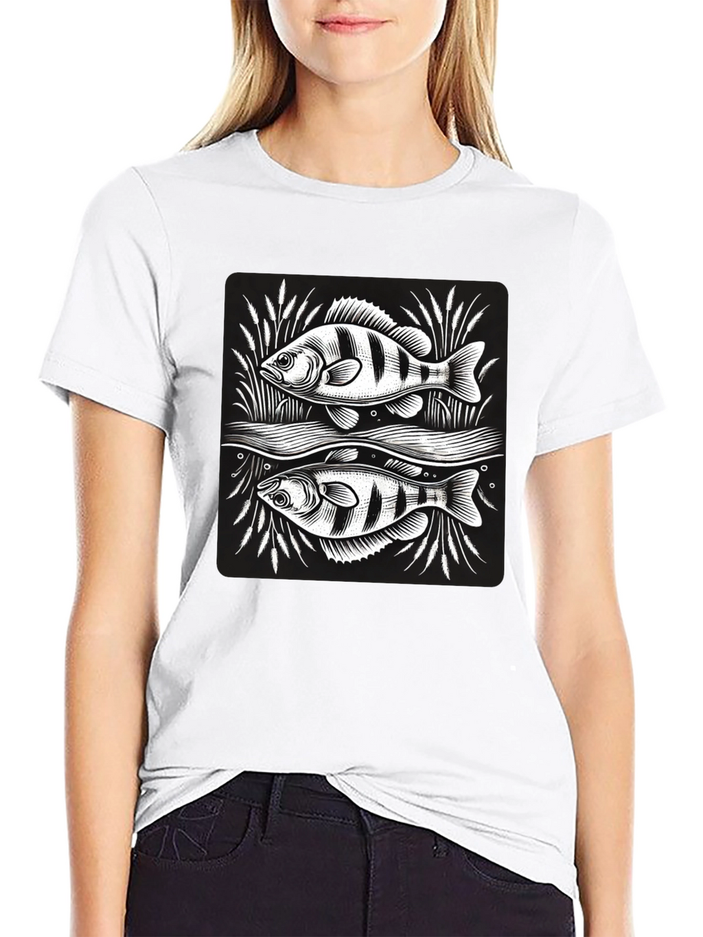 Black Fish Graphic Tee
