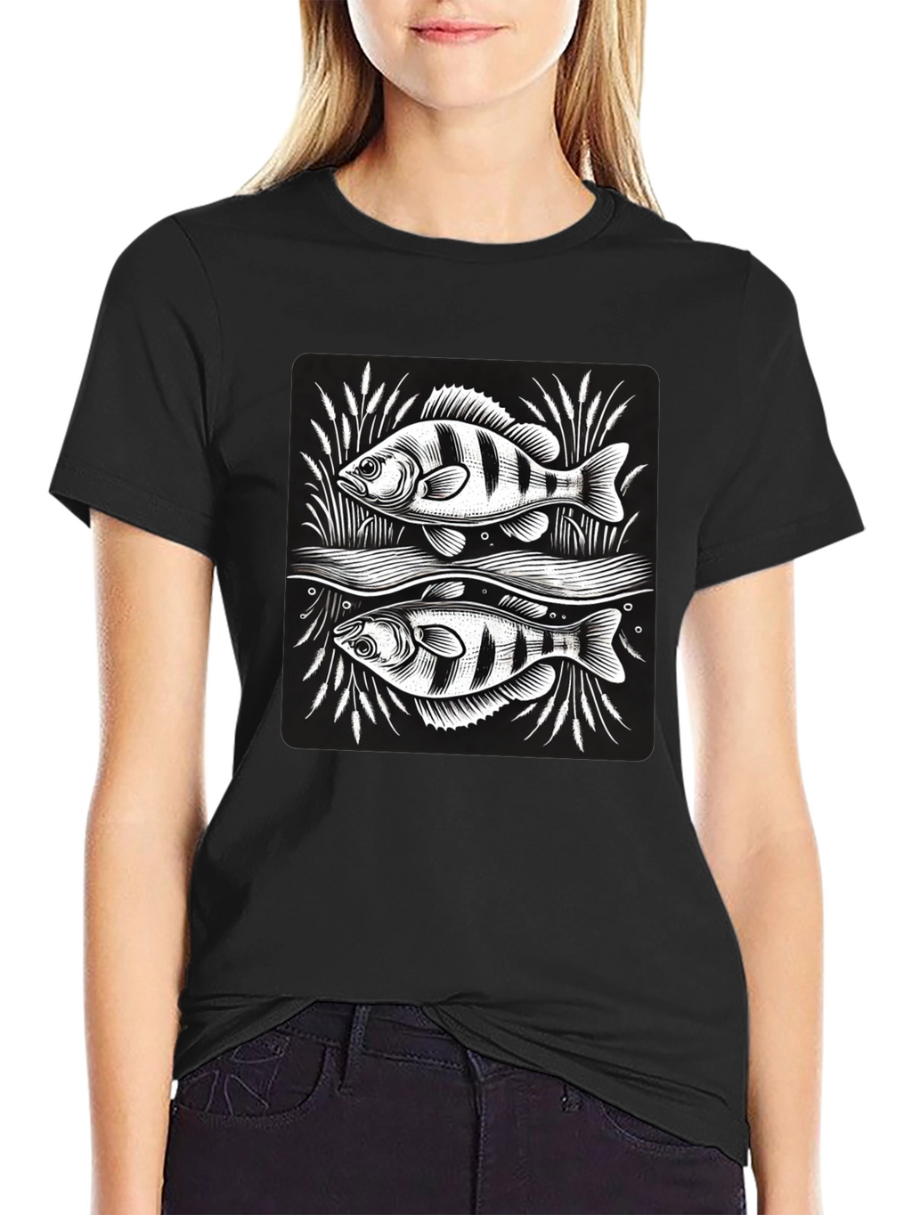 Black Fish Graphic Tee