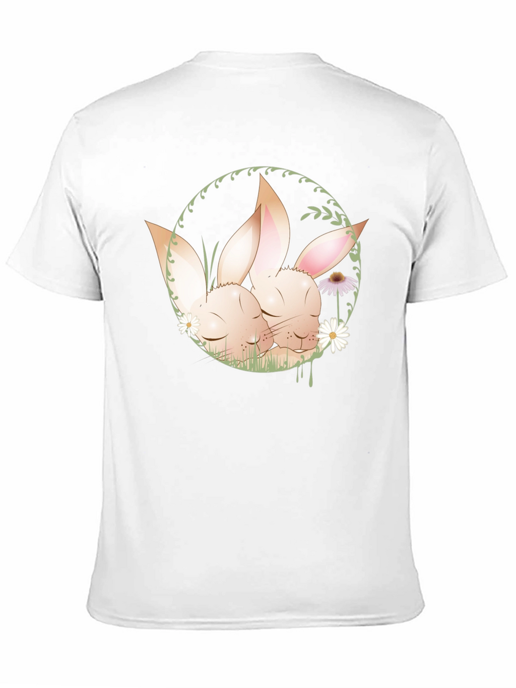 Bunny Love Graphic T-Shirt - Unisex Soft Cotton Tee
