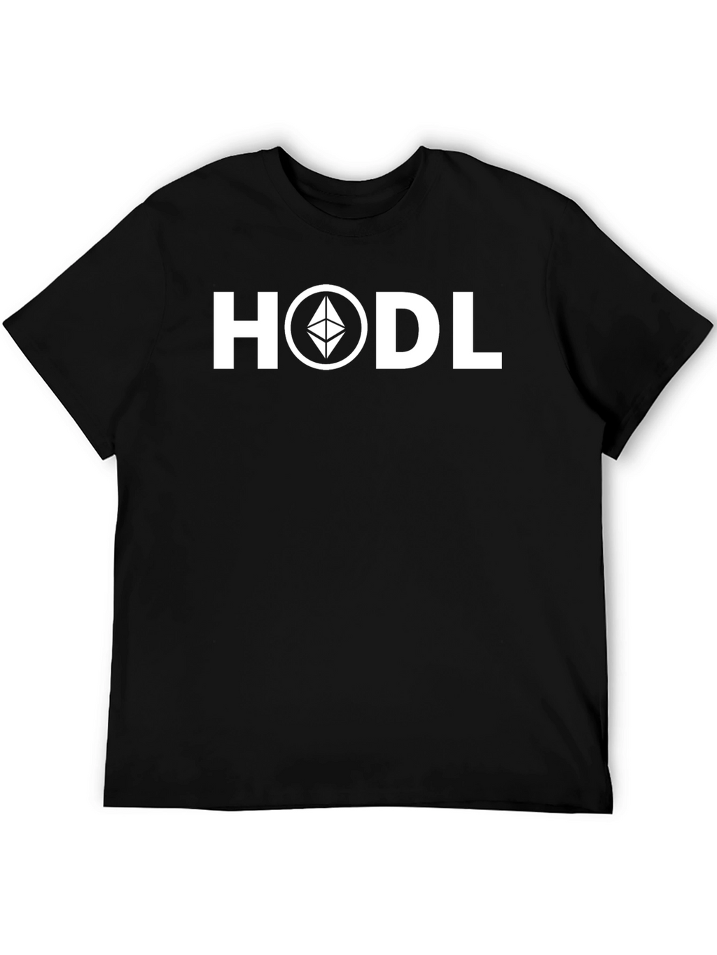 HODL Ethereum Crypto T-Shirt - Black