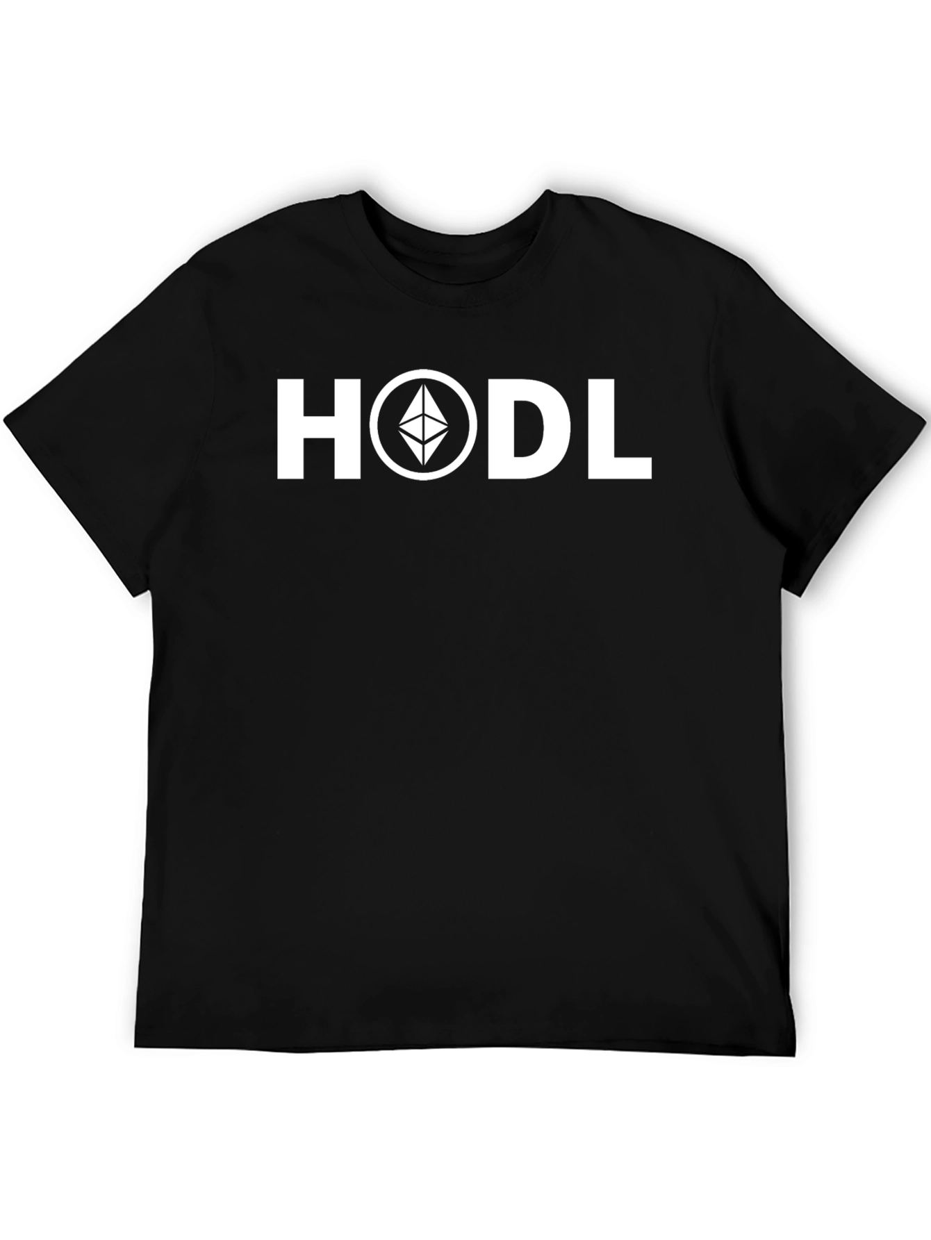 HODL Ethereum Crypto T-Shirt - Black