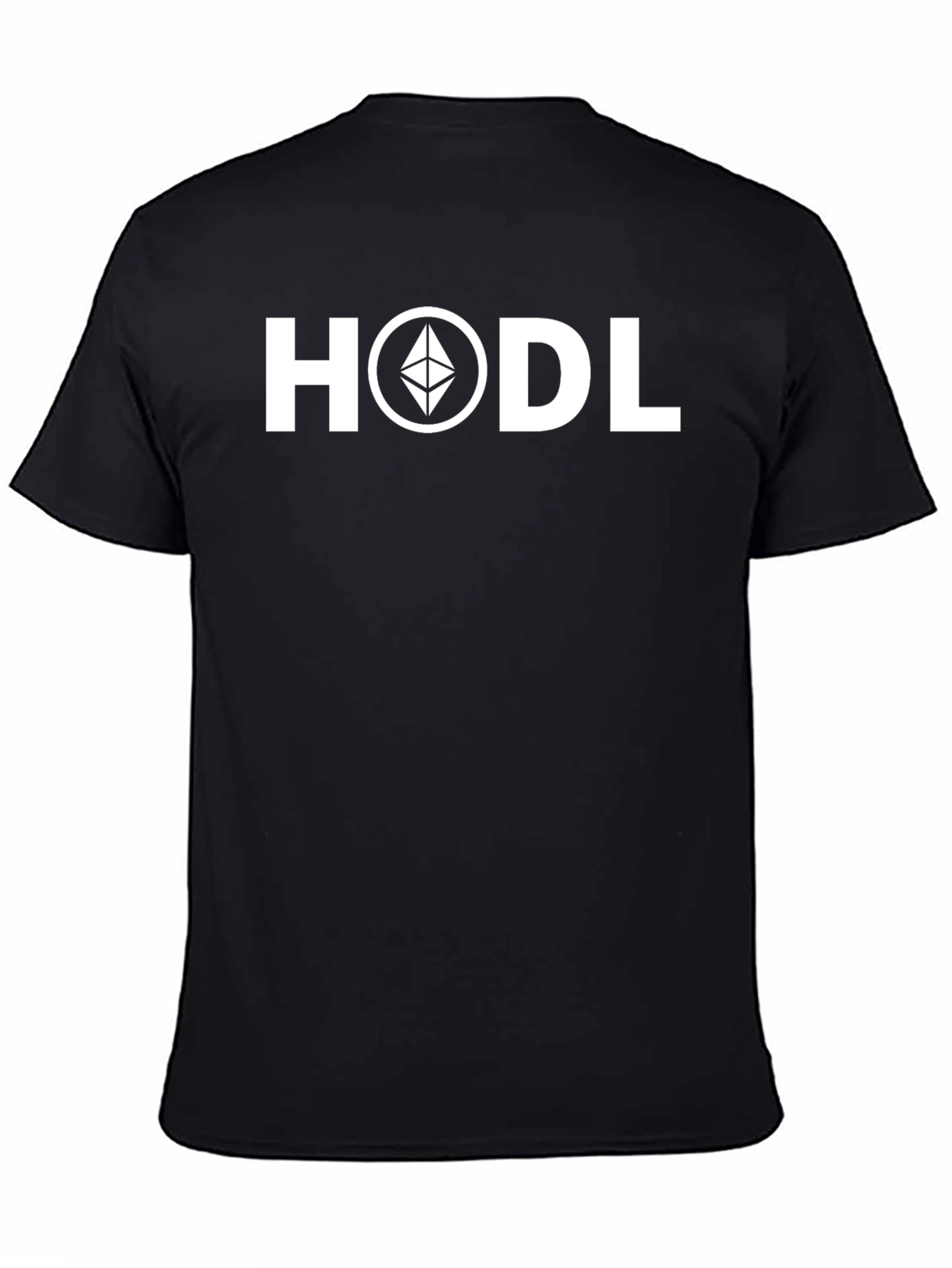 HODL Ethereum Crypto T-Shirt - Black