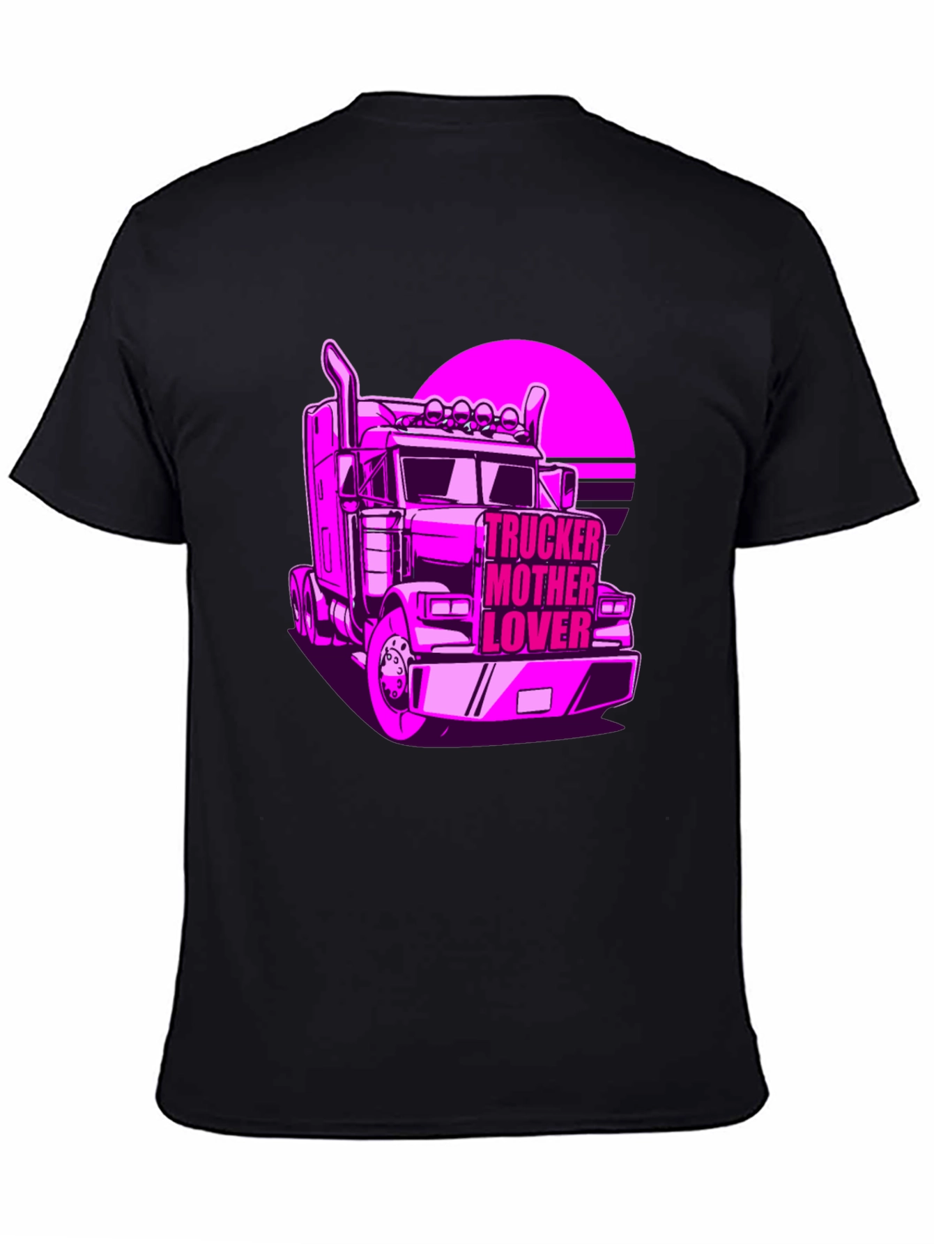 Trucker Mother Lover T-Shirt - Novelty Graphic Tee