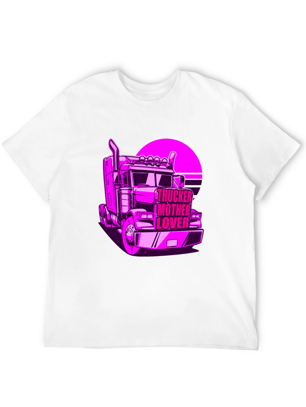 Trucker Mother Lover T-Shirt - Novelty Graphic Tee