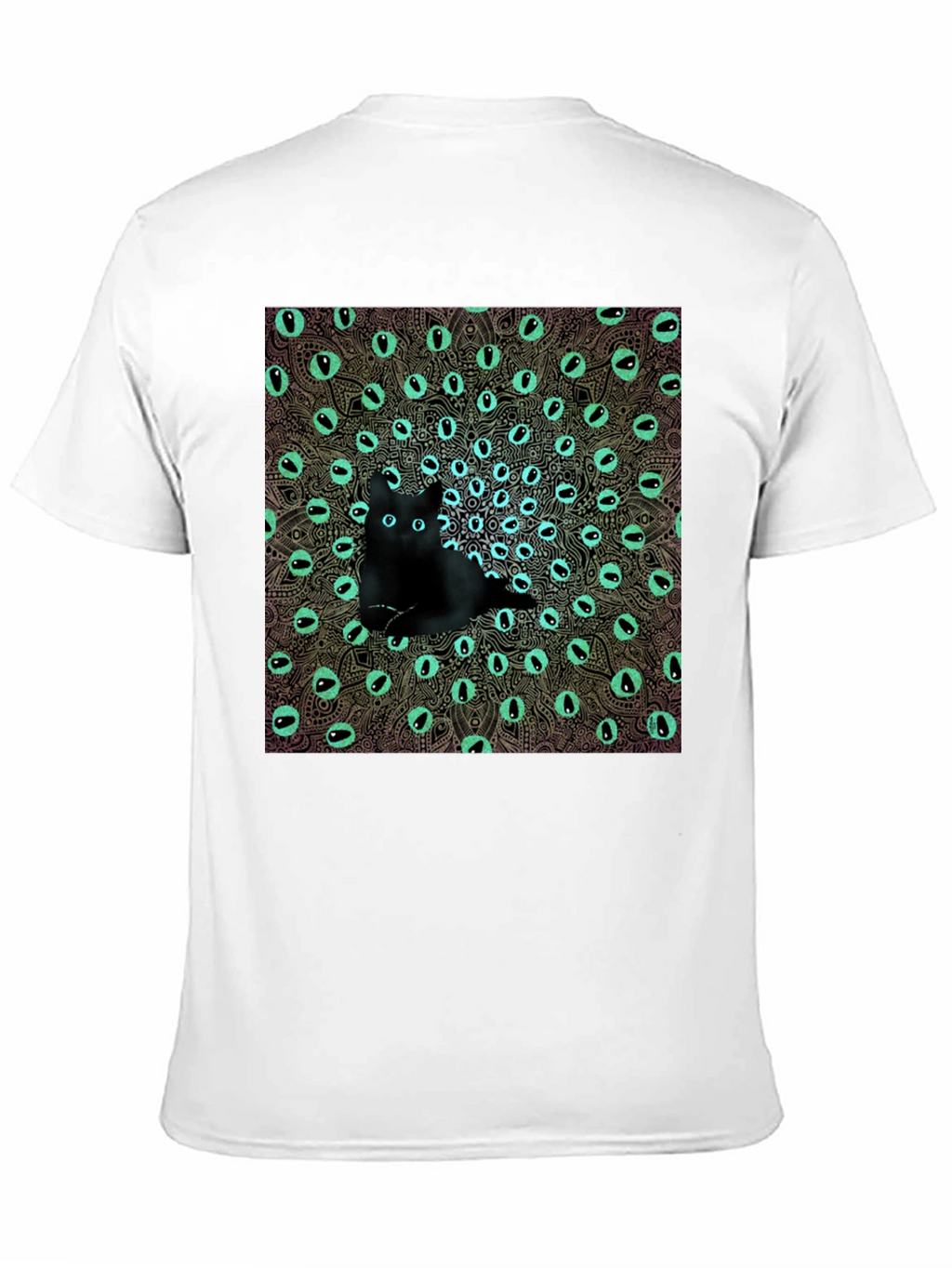 Mystic Cat Eye Mandala Graphic Tee