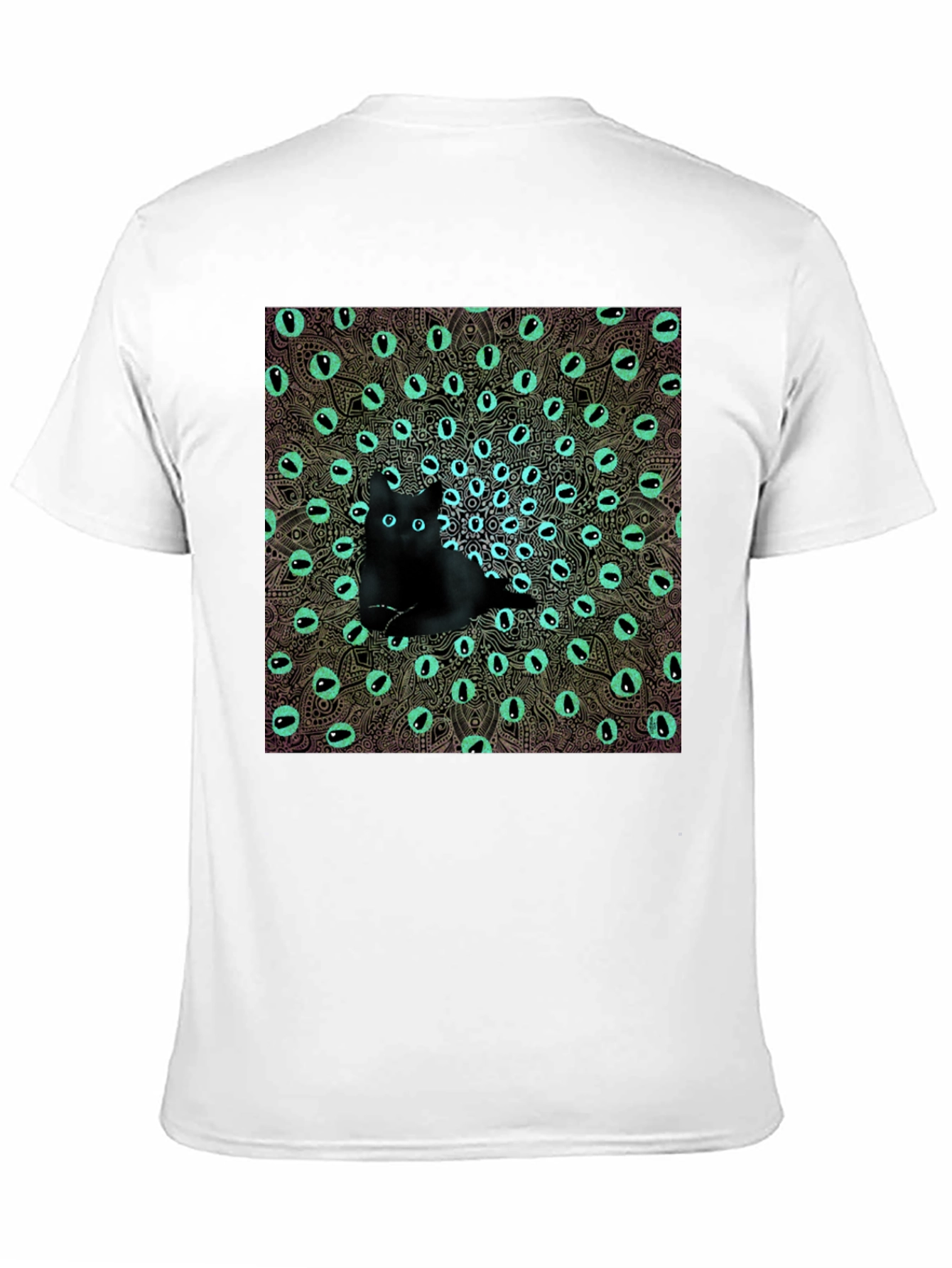 Mystic Cat Eye Mandala Graphic Tee