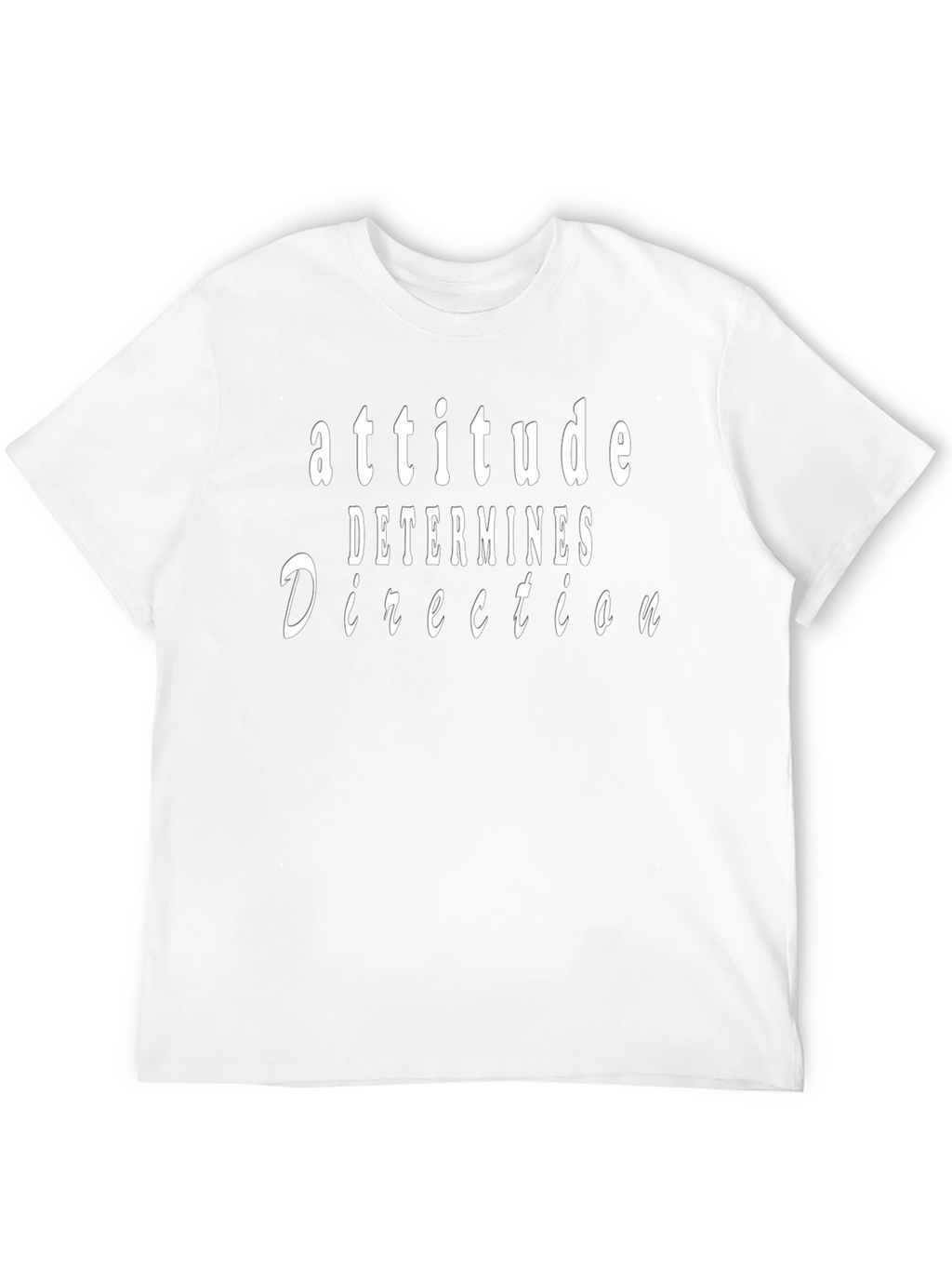 Attitude Determines Direction Graphic Tee