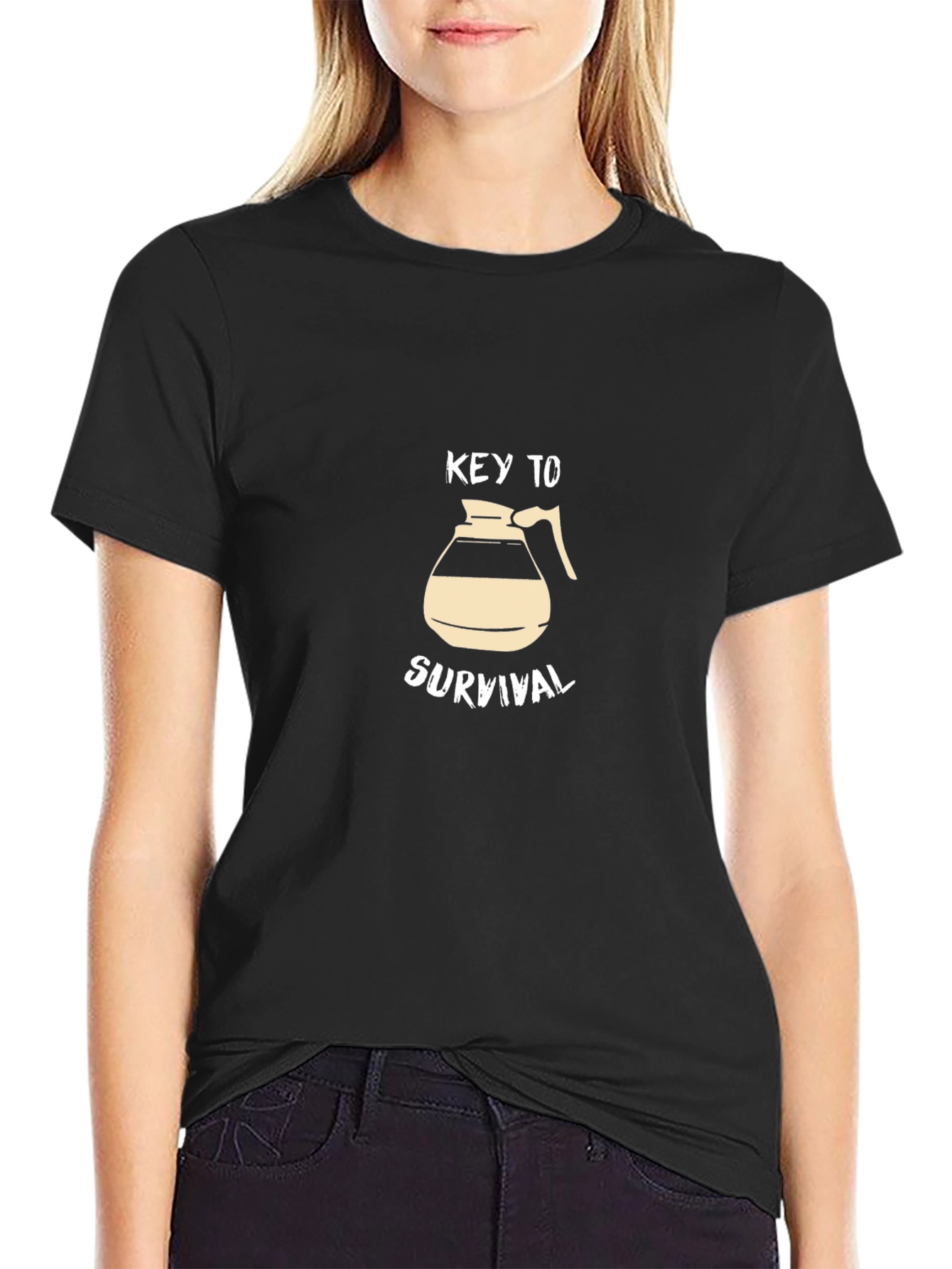 Coffee: Key to Survival Graphic Tee
