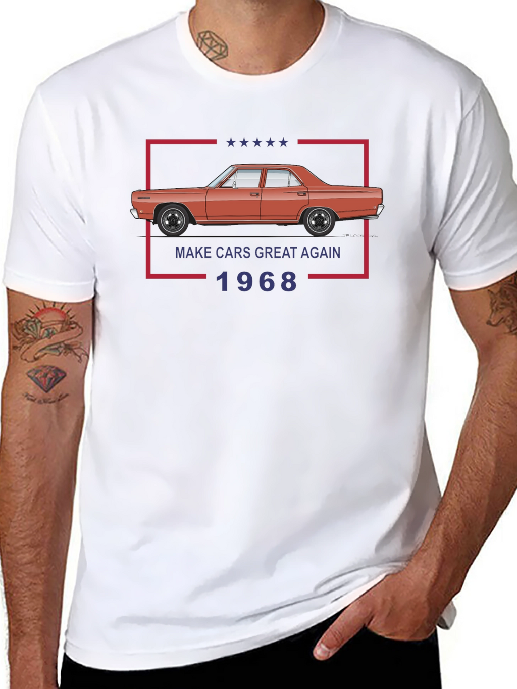 Make Cars Great Again 1968 T-Shirt