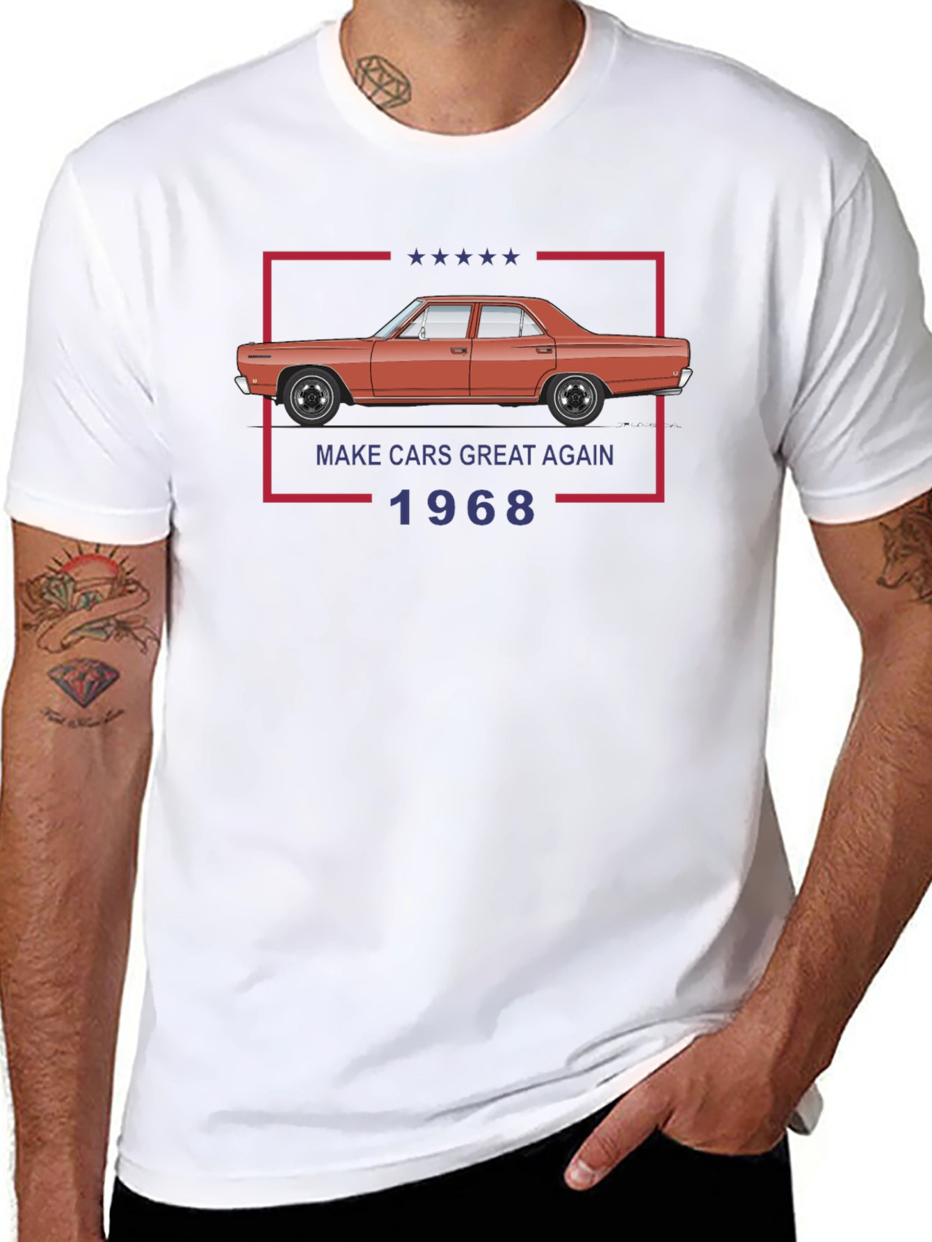 Make Cars Great Again 1968 T-Shirt