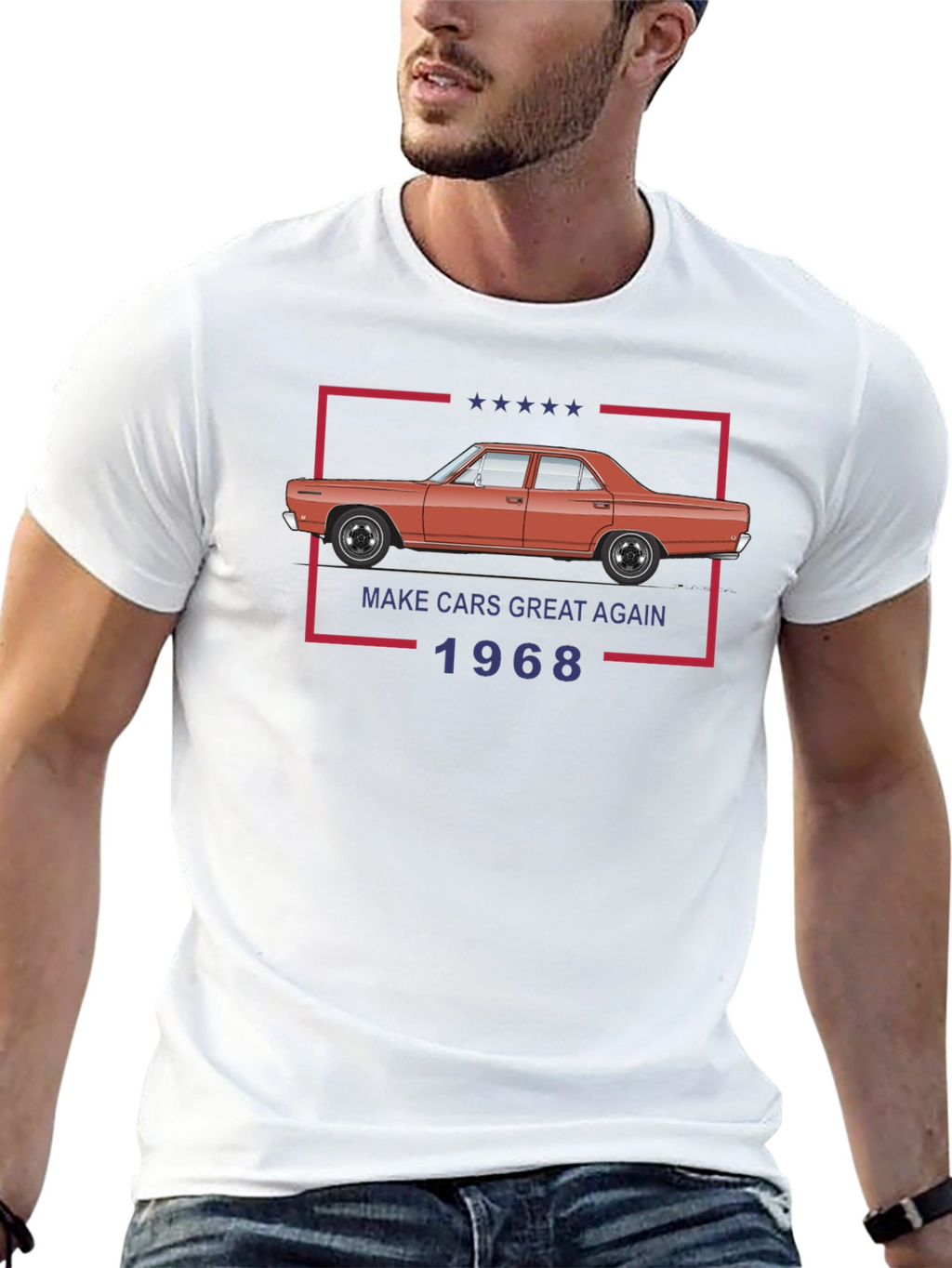 Make Cars Great Again 1968 T-Shirt