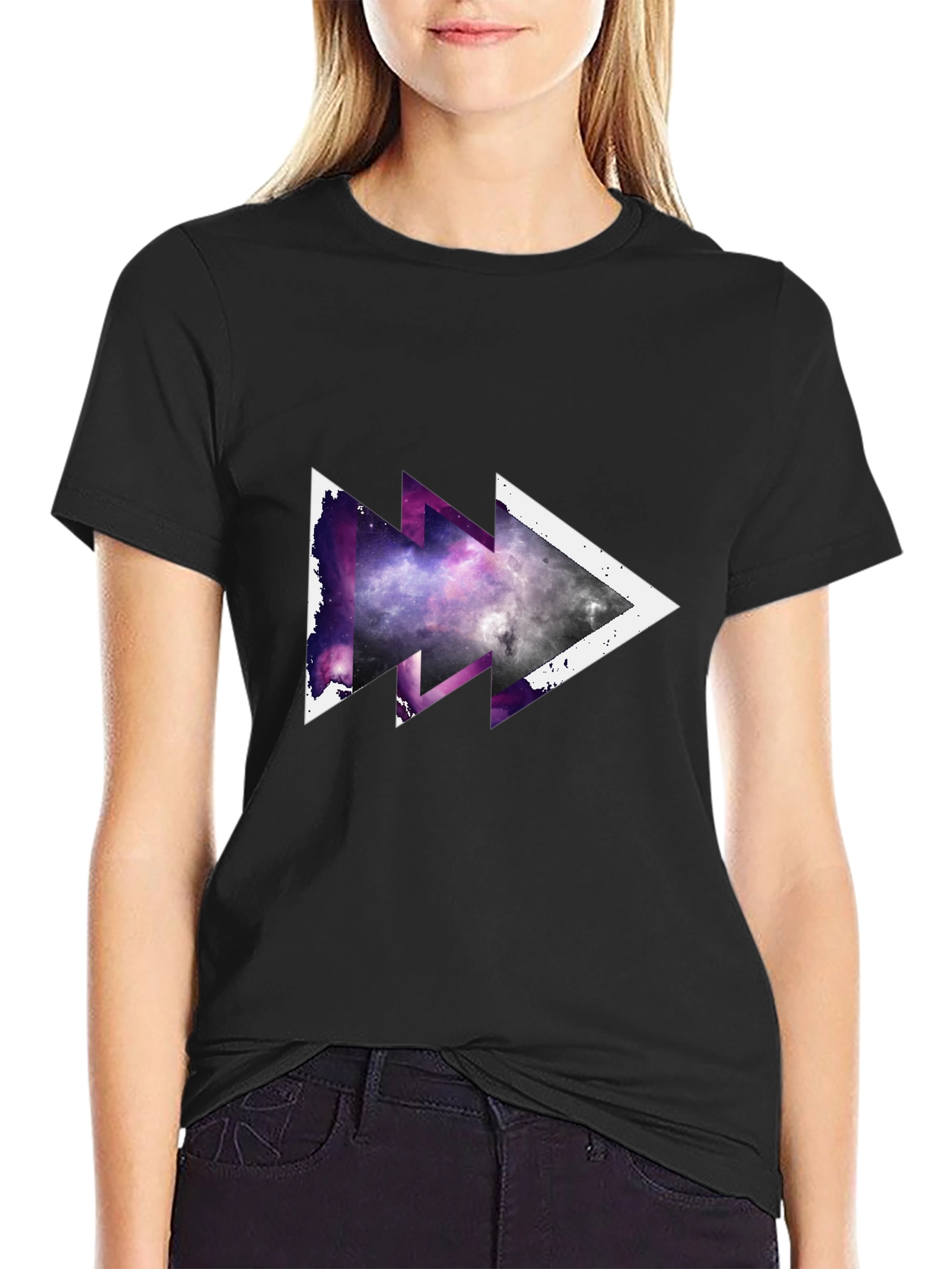 Forward Galaxy Graphic T-Shirt - Stylish Design