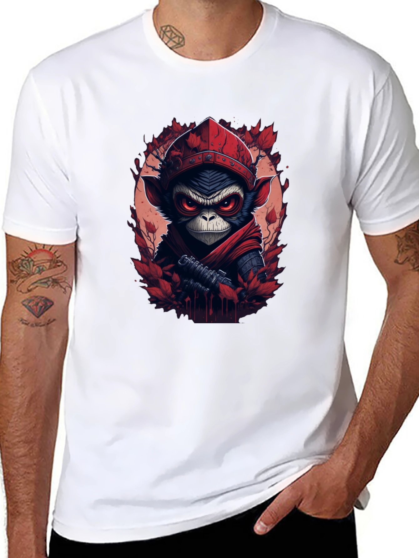 Ninja Monkey Graphic Tee
