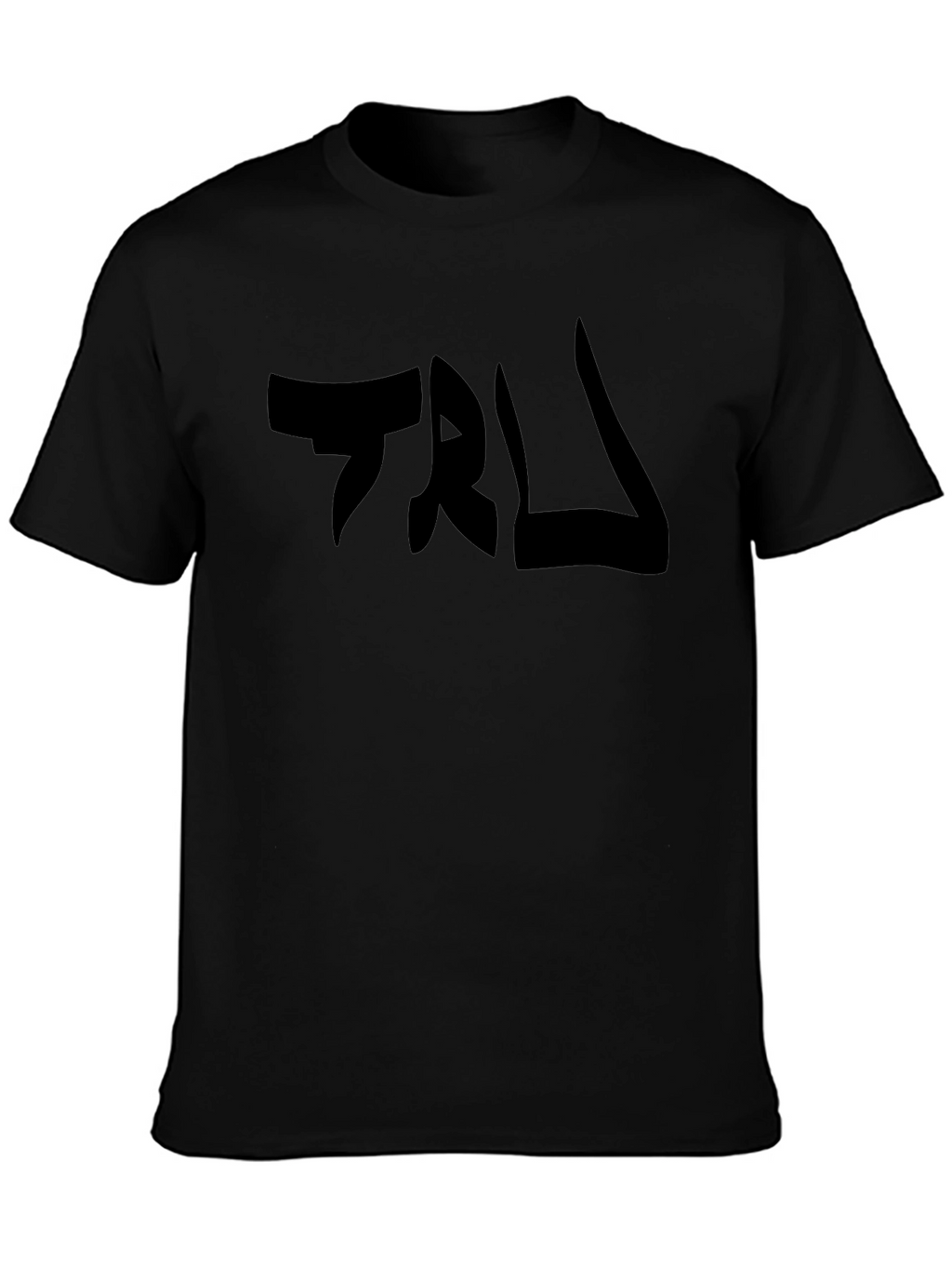Mens Black TRL Graphic Tee - Casual Style