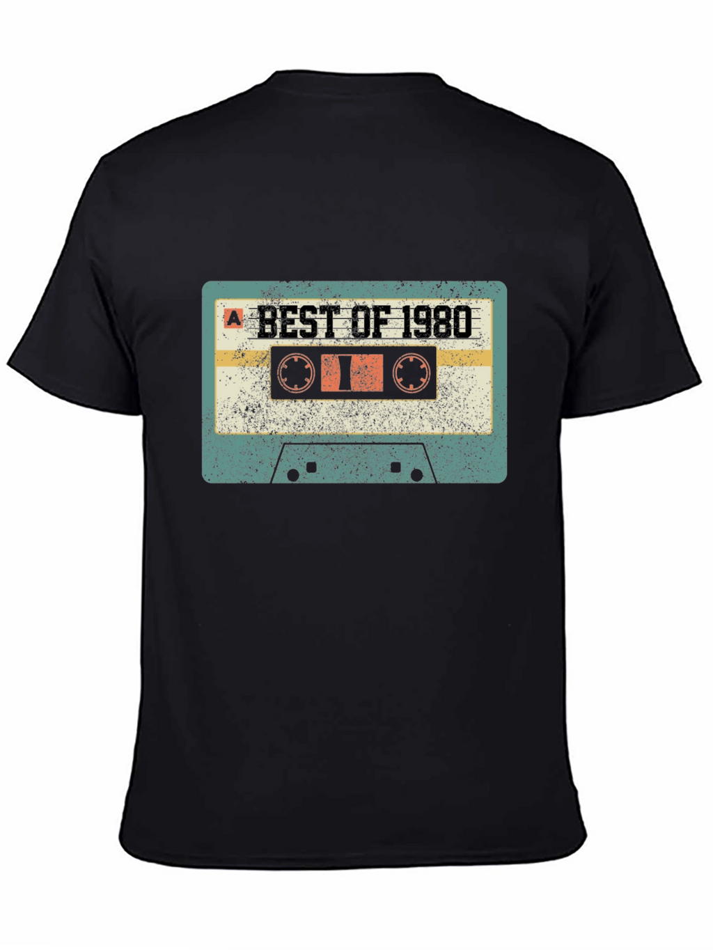 Retro Best of 1980 Cassette Tape Graphic T-Shirt