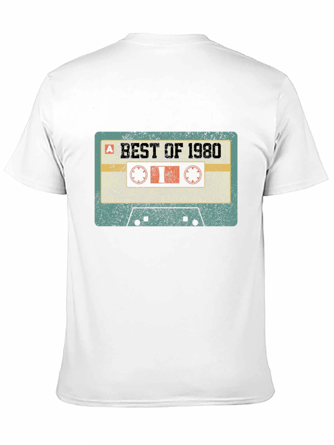 Retro Best of 1980 Cassette Tape Graphic T-Shirt