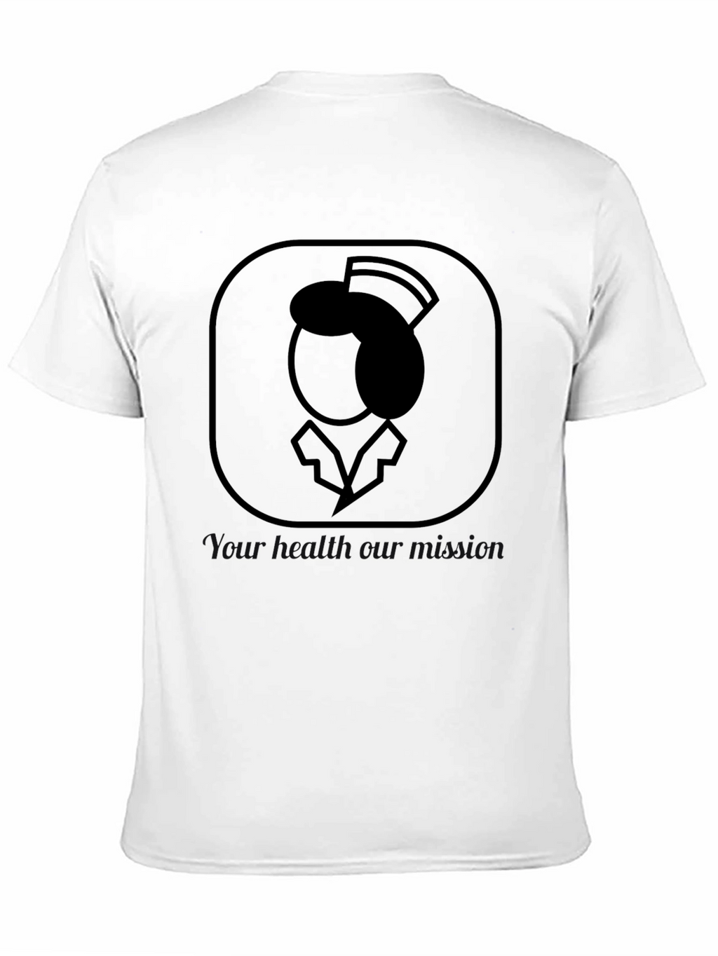 Nurse Graphic Black T-Shirt